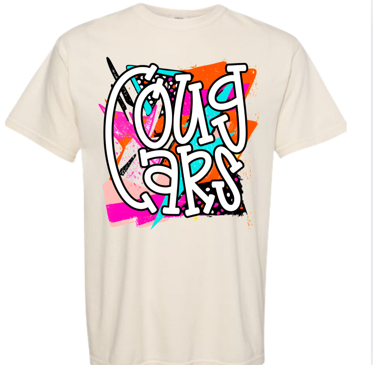 Cougars Retro Comfort Color
