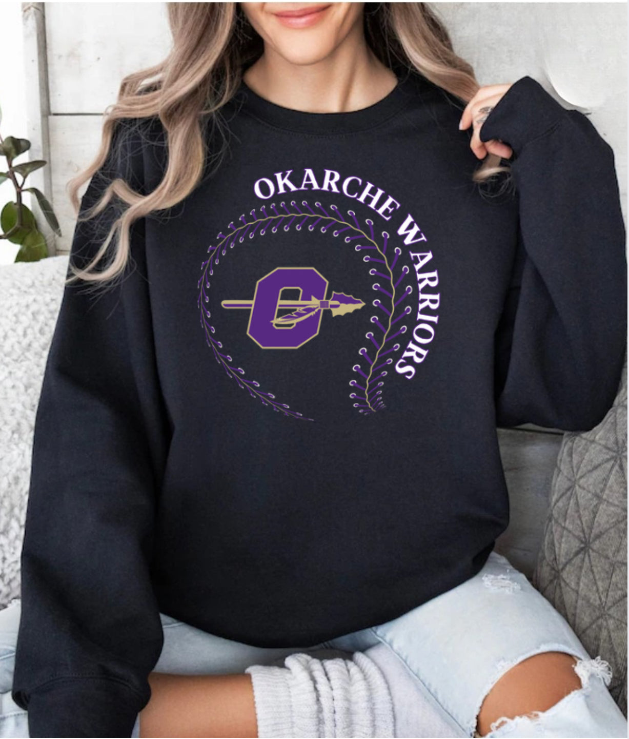 Okarche Warriors Laces
