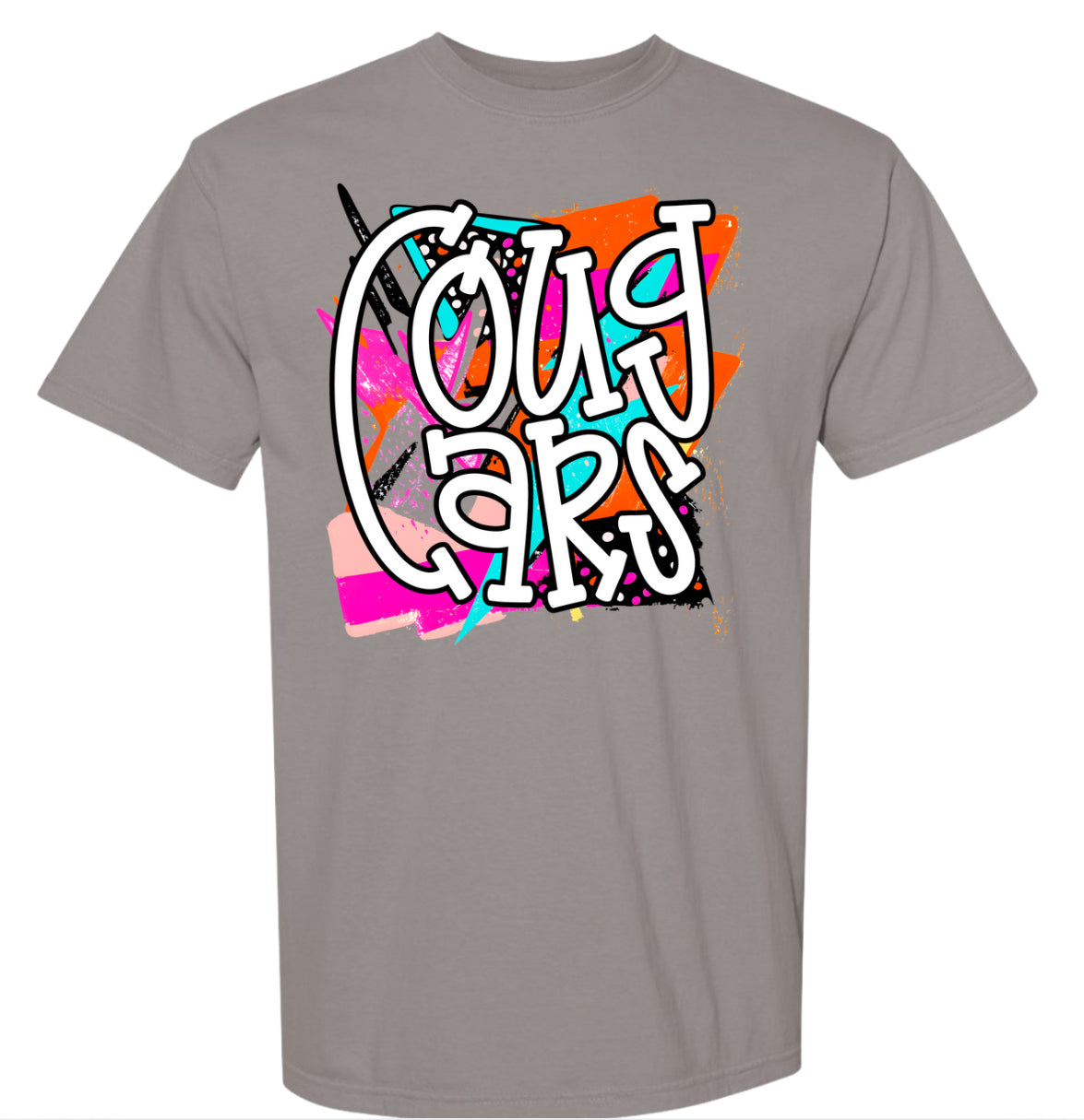 Cougars Retro Comfort Color