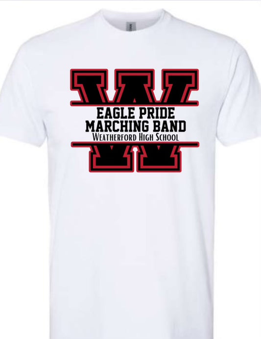Marching Band Tee White