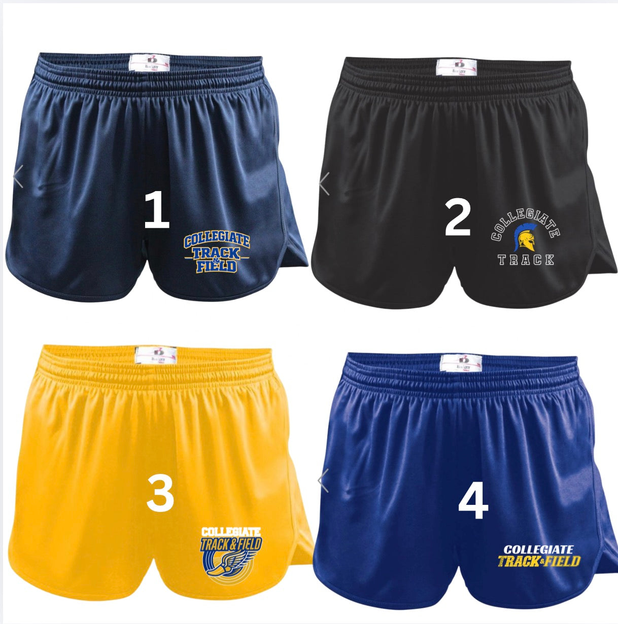 Collegiate Track Shorts