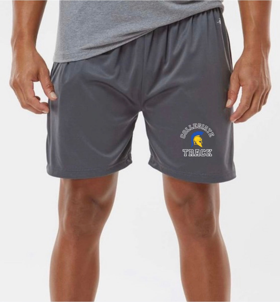 Badger 5in shorts gray