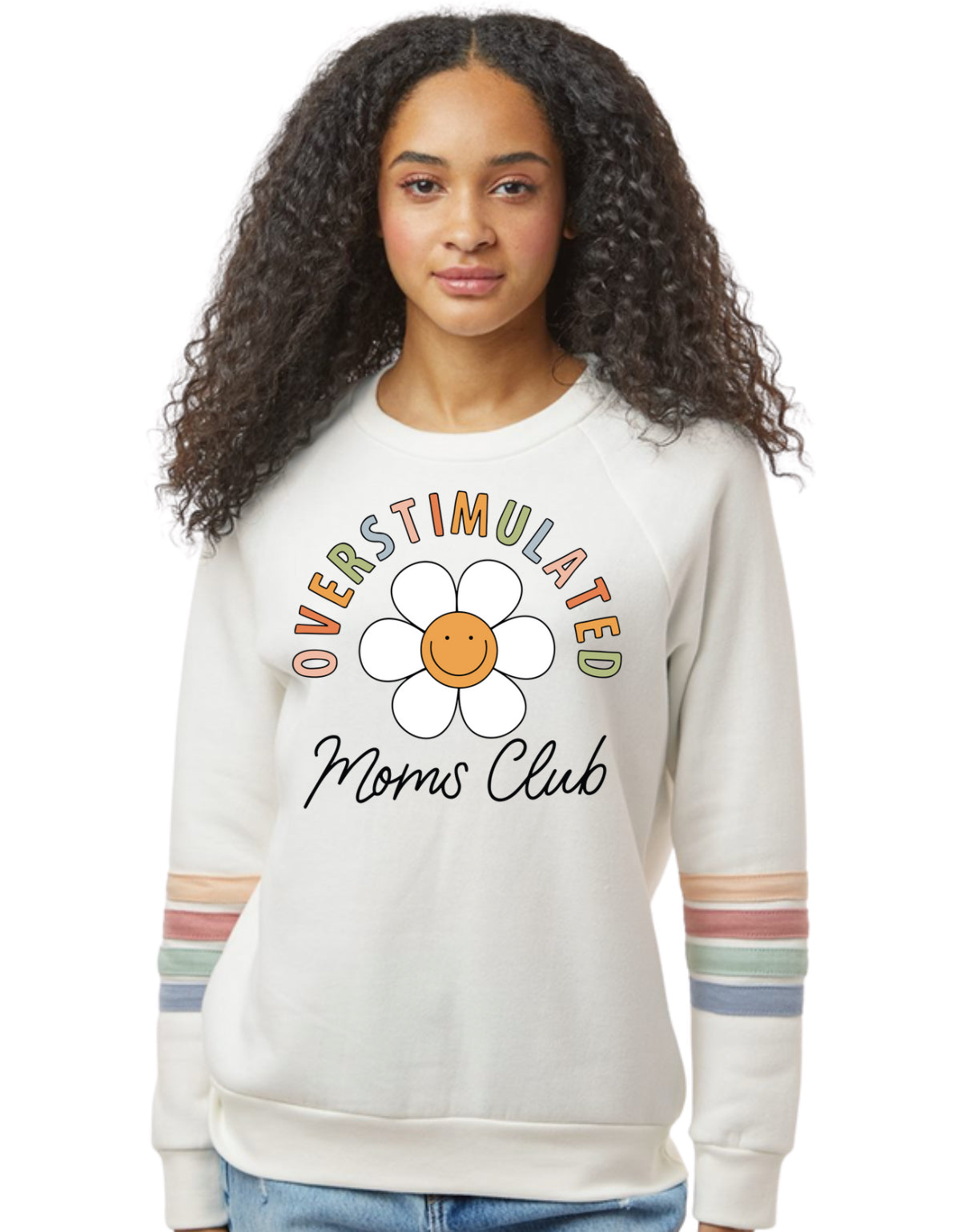 Overstimulated Pastel Sweatshirt