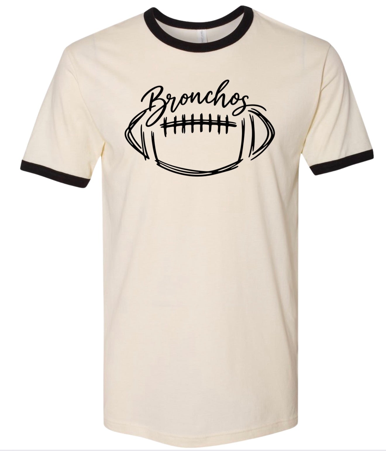 Bronchos Football Next Level Ringer Tee (Copy)