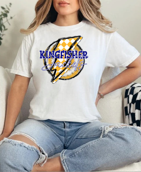 Kingfisher Jackets Checkered Bolt