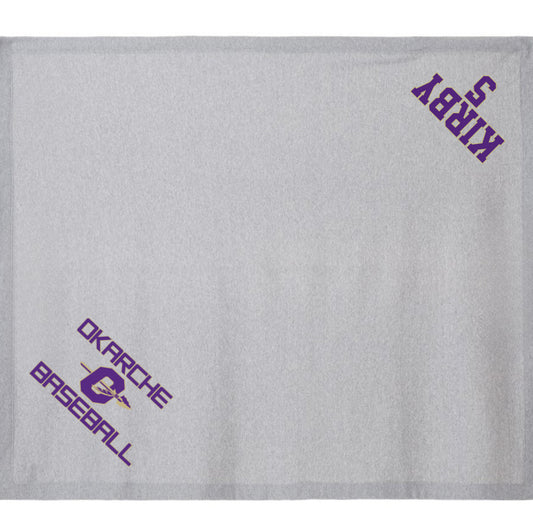 Personalized Stadium Sweatshirt Blanket 50x60