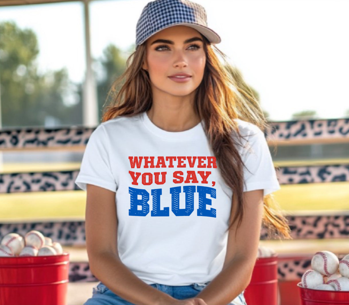 Whatever You Say Blue