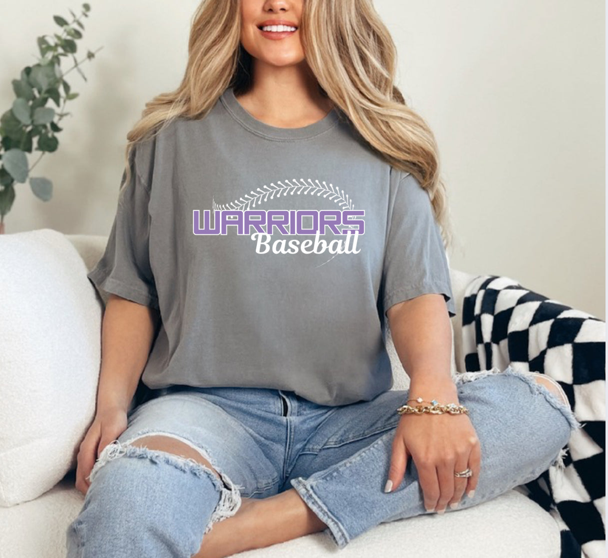 Warriors Baseball Lace