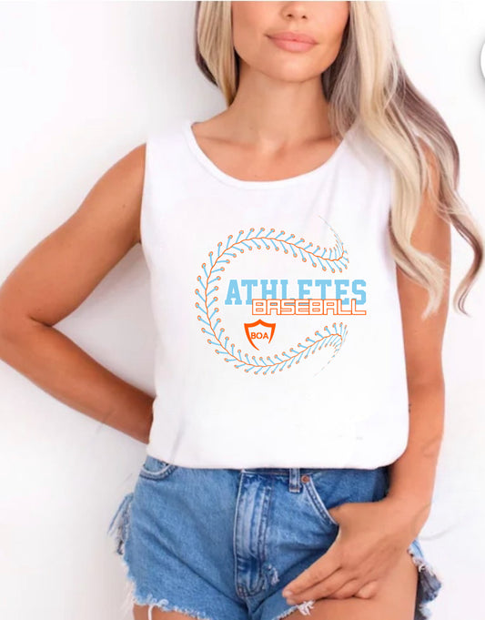 Athletes Baseball BOA seams White