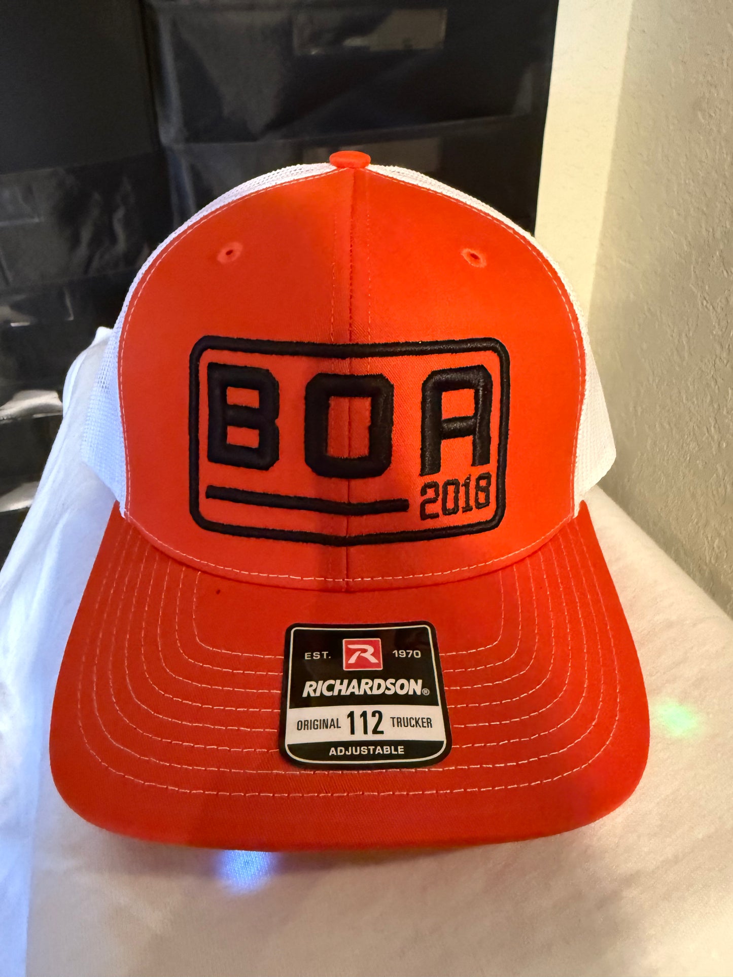 Orange/White BOA Richardson 112
