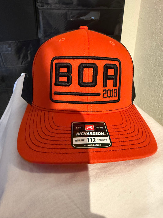 Orange/Black BOA Richardson 112