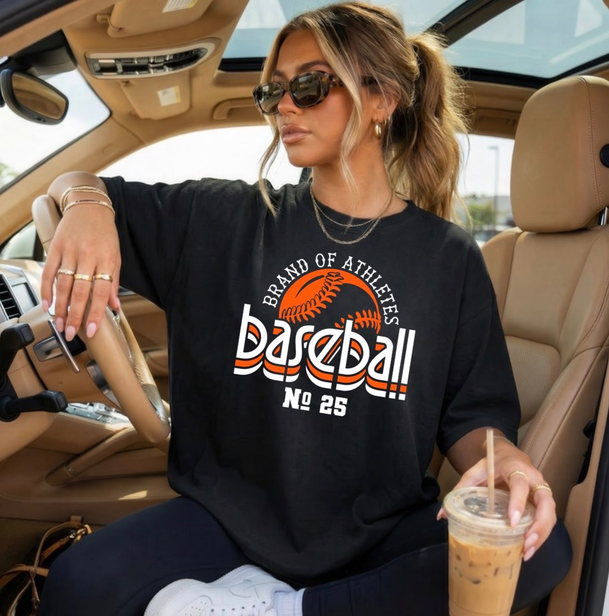 Brand of Athletes Baseball w/ Player #