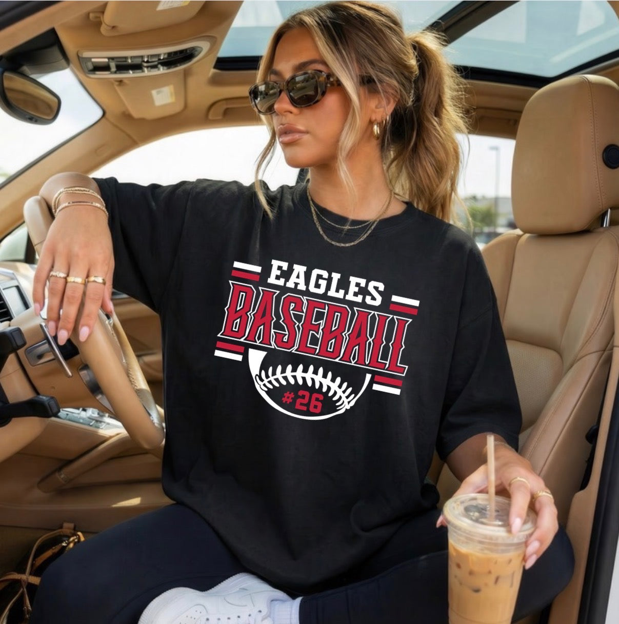 Eagles Baseball w/ Player #