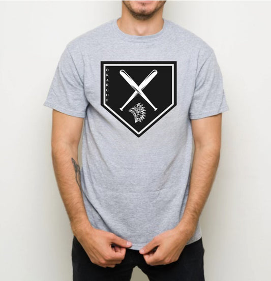 Warriors Home Plate Gildan Softstyle