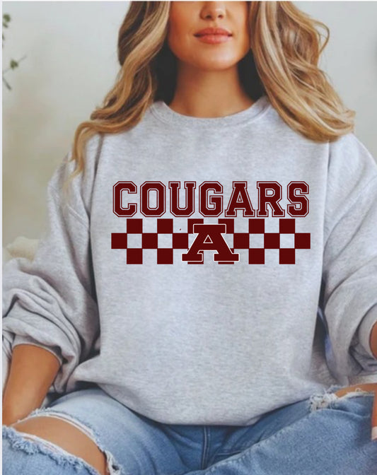 Cougars Checkered