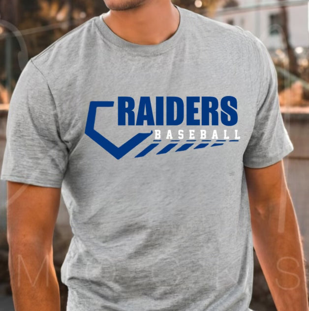 Raiders Baseball Gildan Softstyle