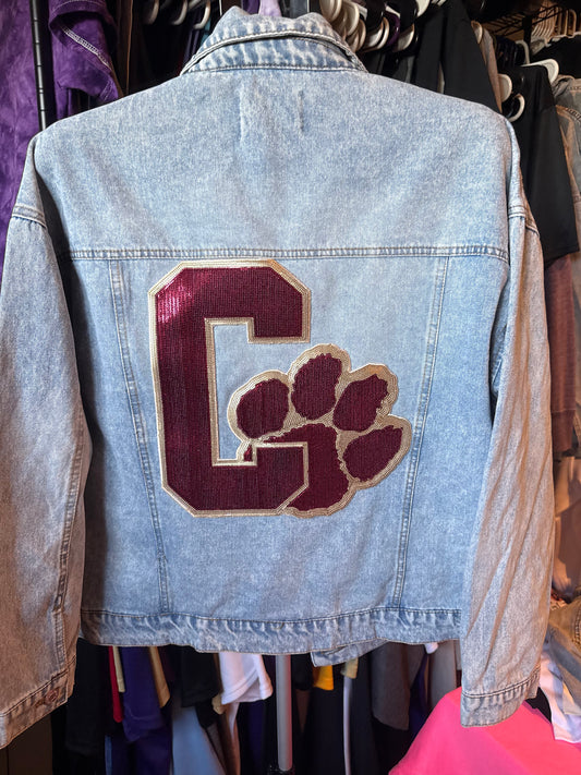 Cashion Wildcats Patch Denim Jacket AM