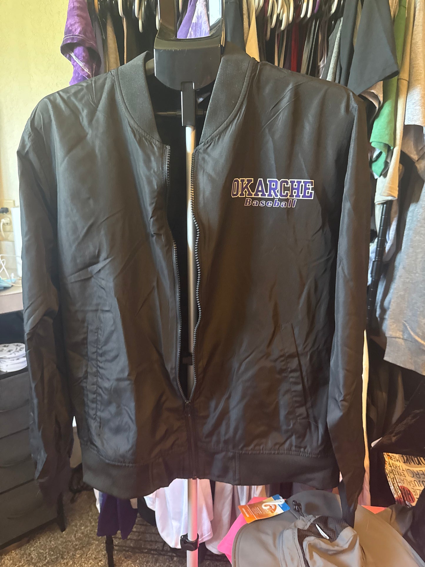 Okarche Baseball Zip AM