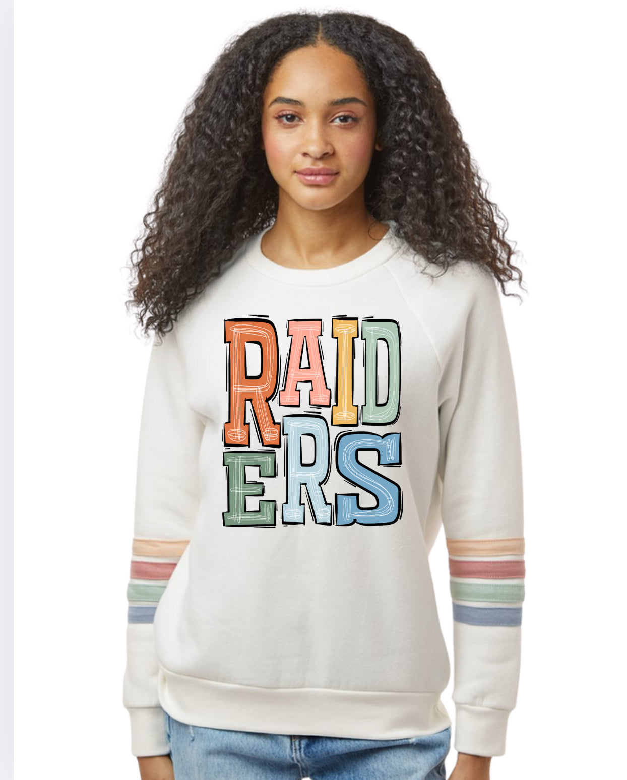 Raiders Pastel Sweatshirt