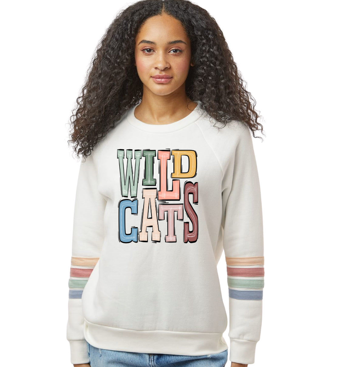 Wildcats Pastel Sweatshirt