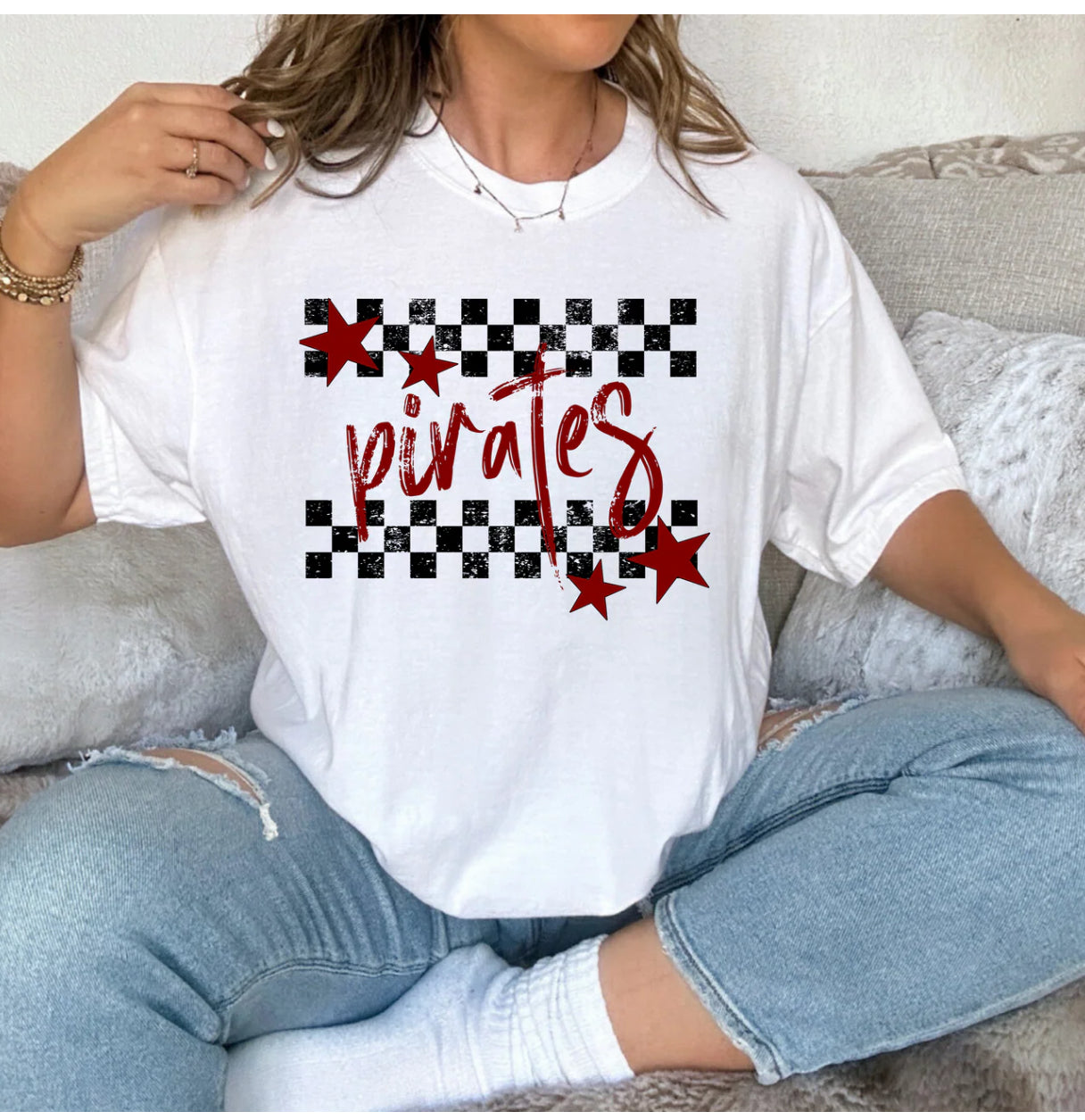 Pirates Checkered Star