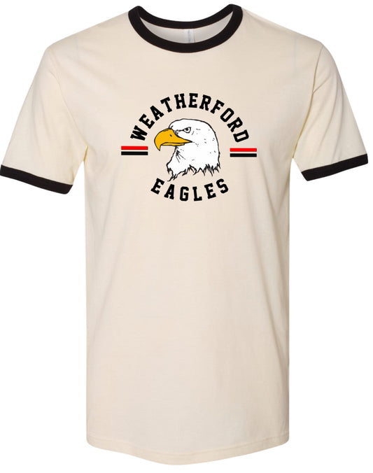 Weatherford Eagles Next Level Ringer Tee