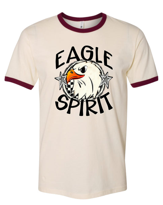 Eagle Spirit Next Level Ringer Tee