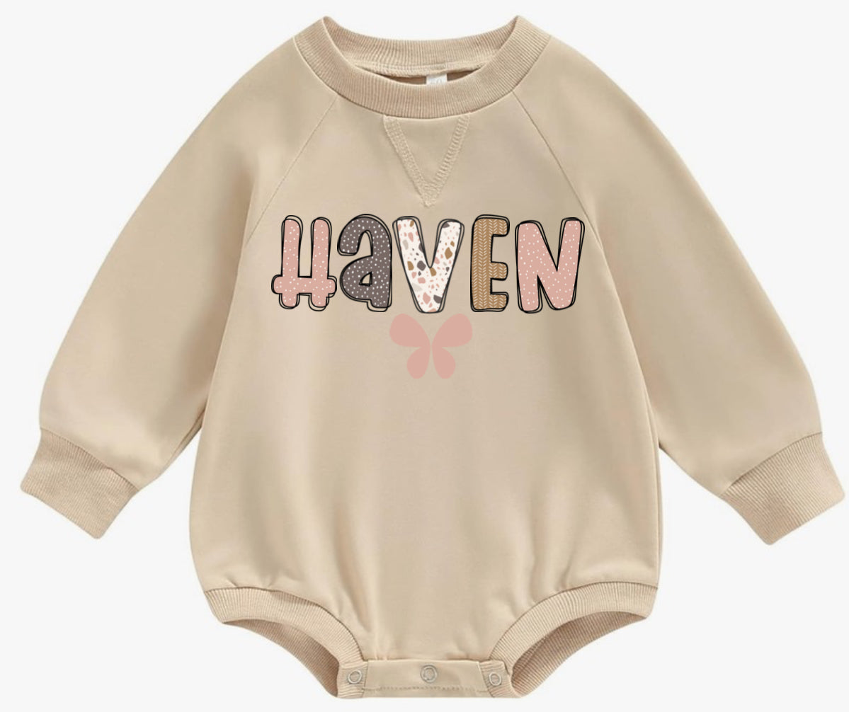 Haven Bow Bubble Romper