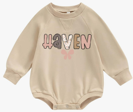 Haven Bow Bubble Romper