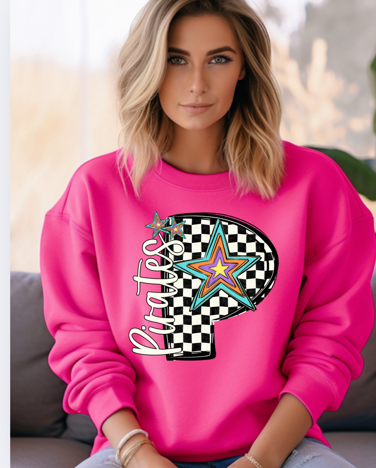 Pirates Checkered Star