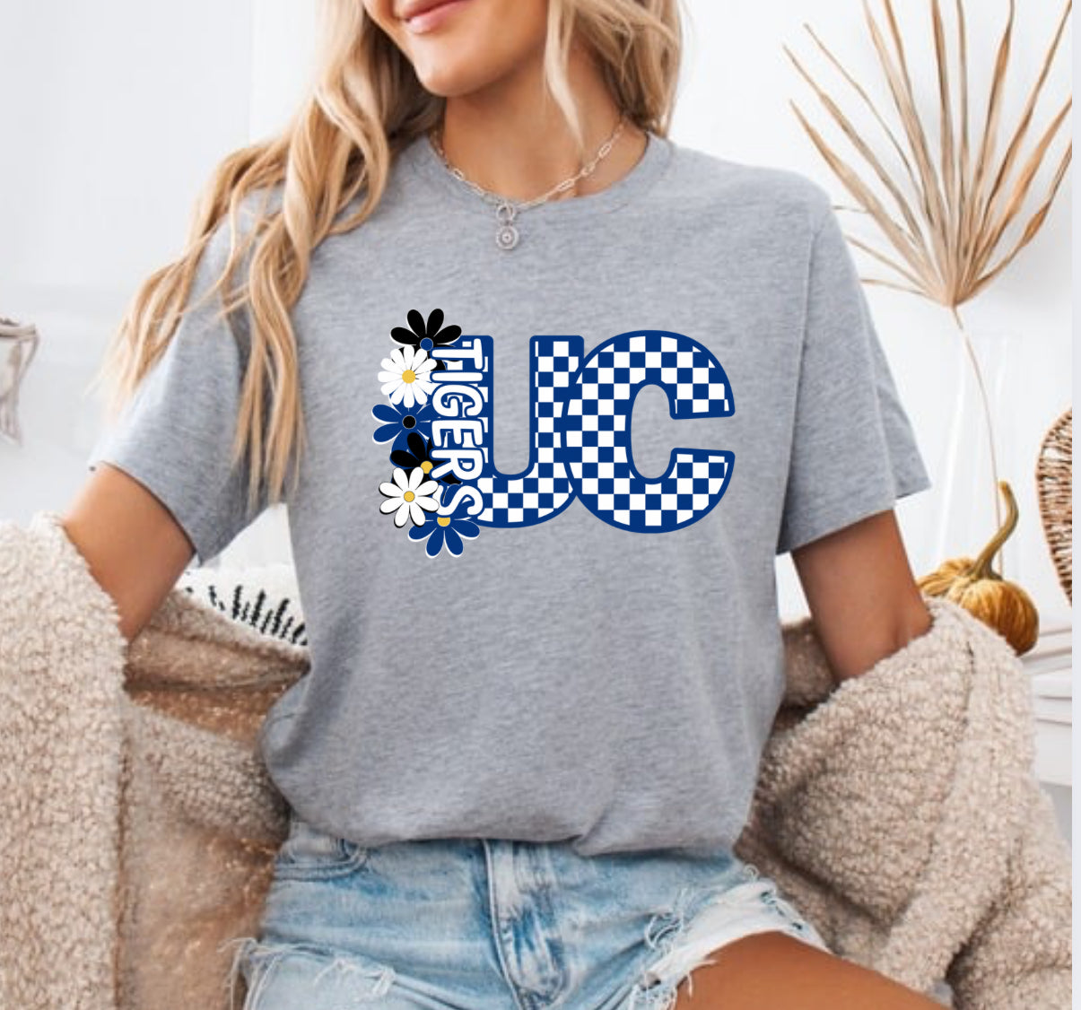 Union City Floral Checkered