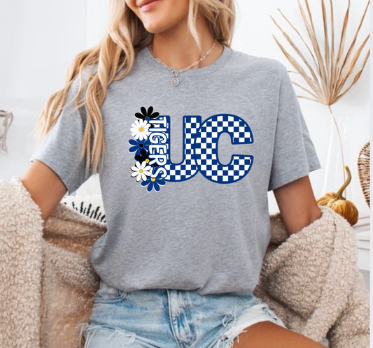 Union City Floral Checkered