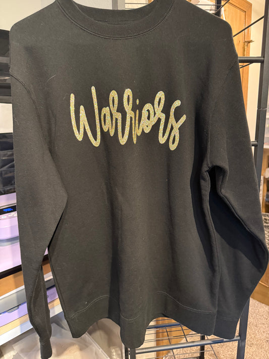 Warriors Gold Glitter Independent Brand AM