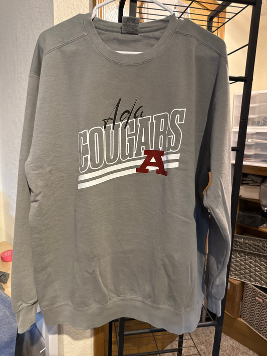 Ada Cougars Sweatshirt Comfort Color AL