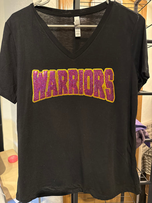 Bella V Neck Sequins AM