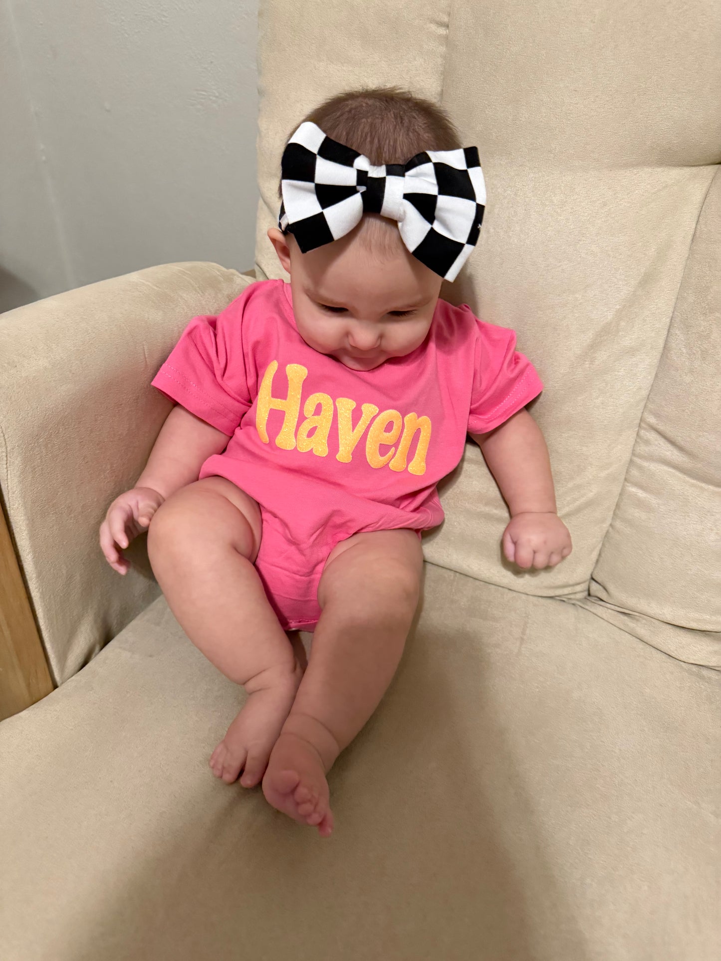 Personalized Name Puff Print