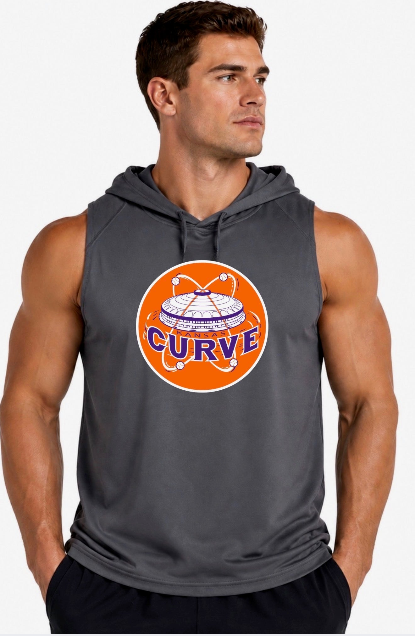 Curve Badger Sleeveless Hood