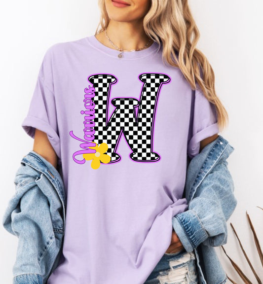 W Checkered Neon