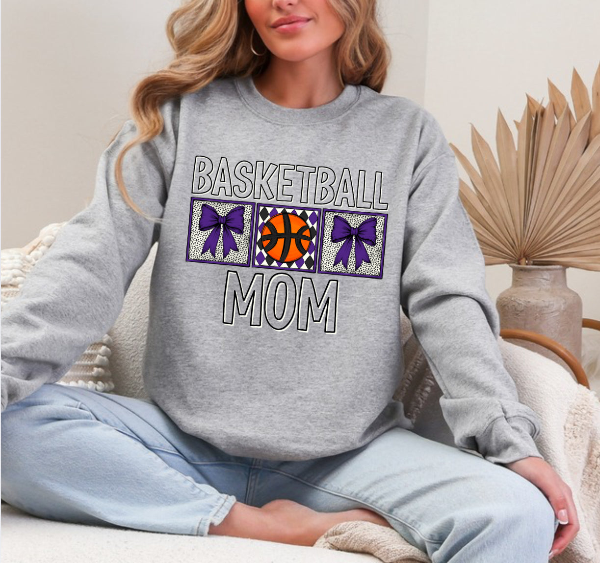 Basketball Mom Purple & Black