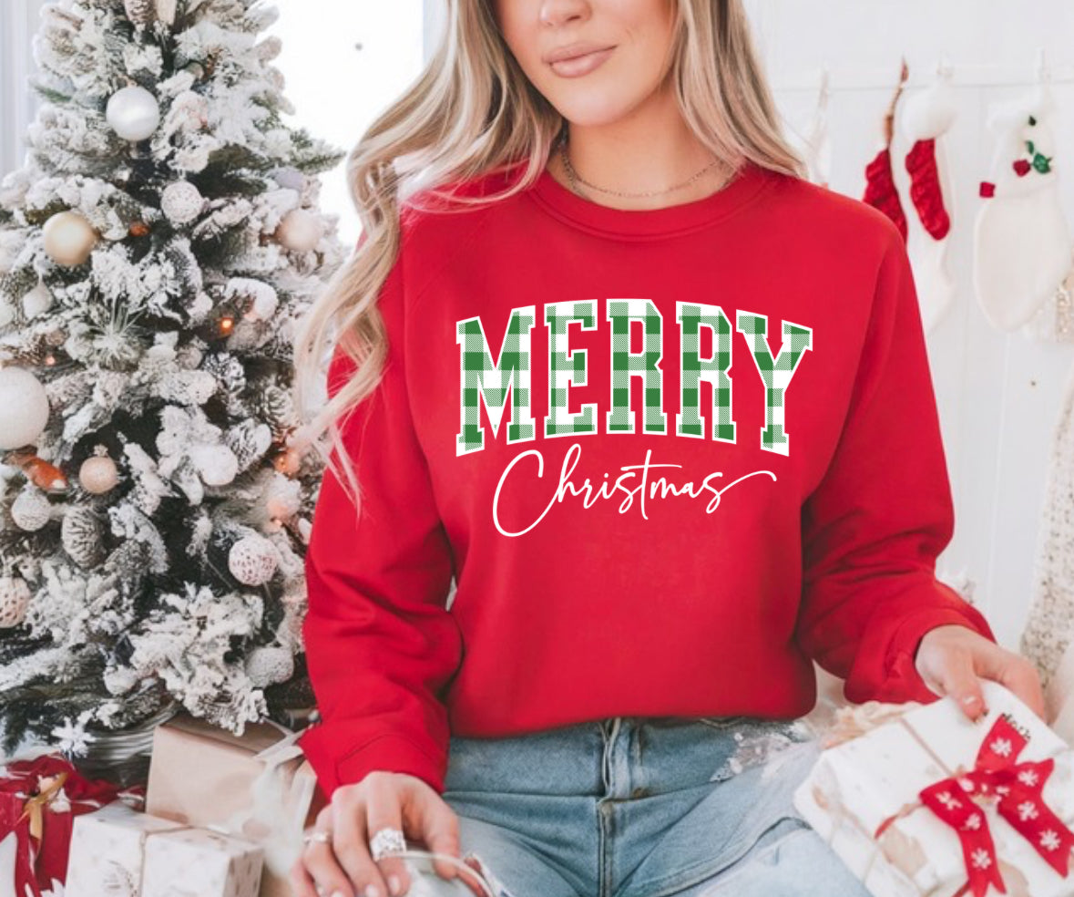 Merry Christmas Plaid