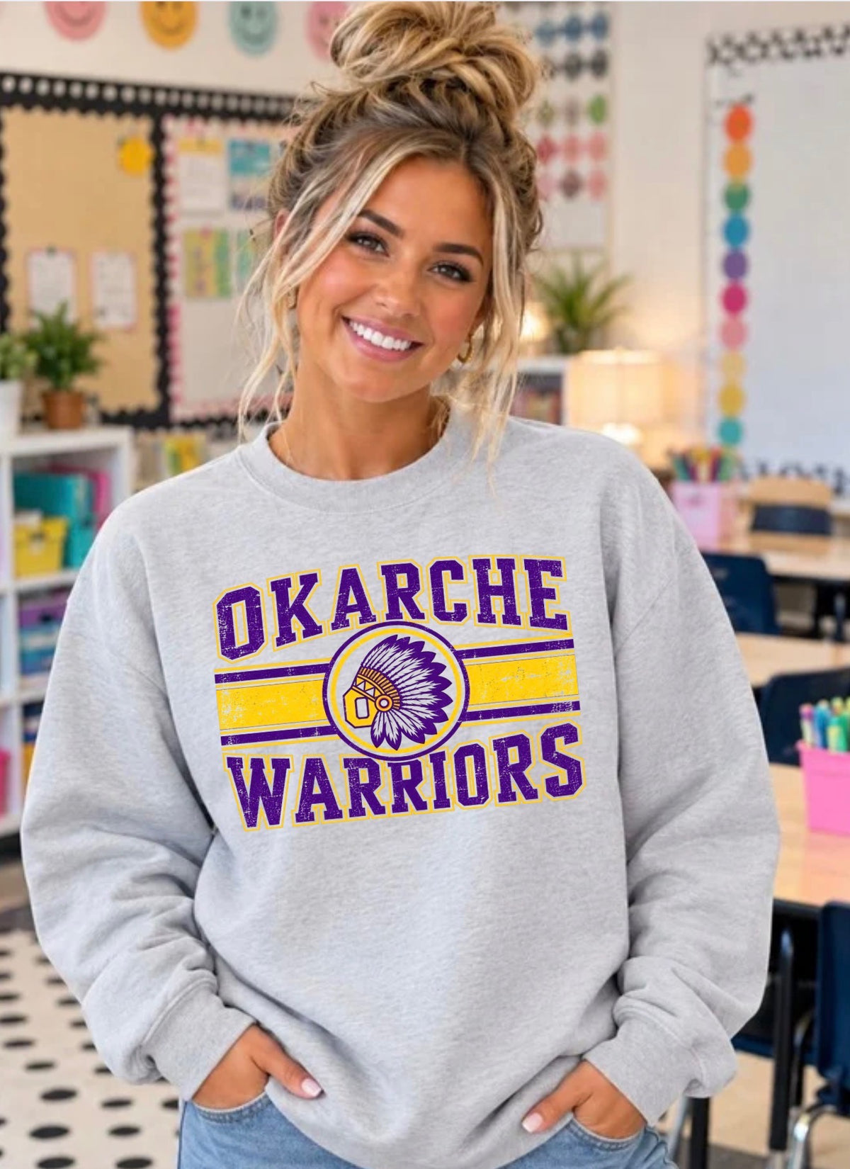 Okarche Warriors💜💛