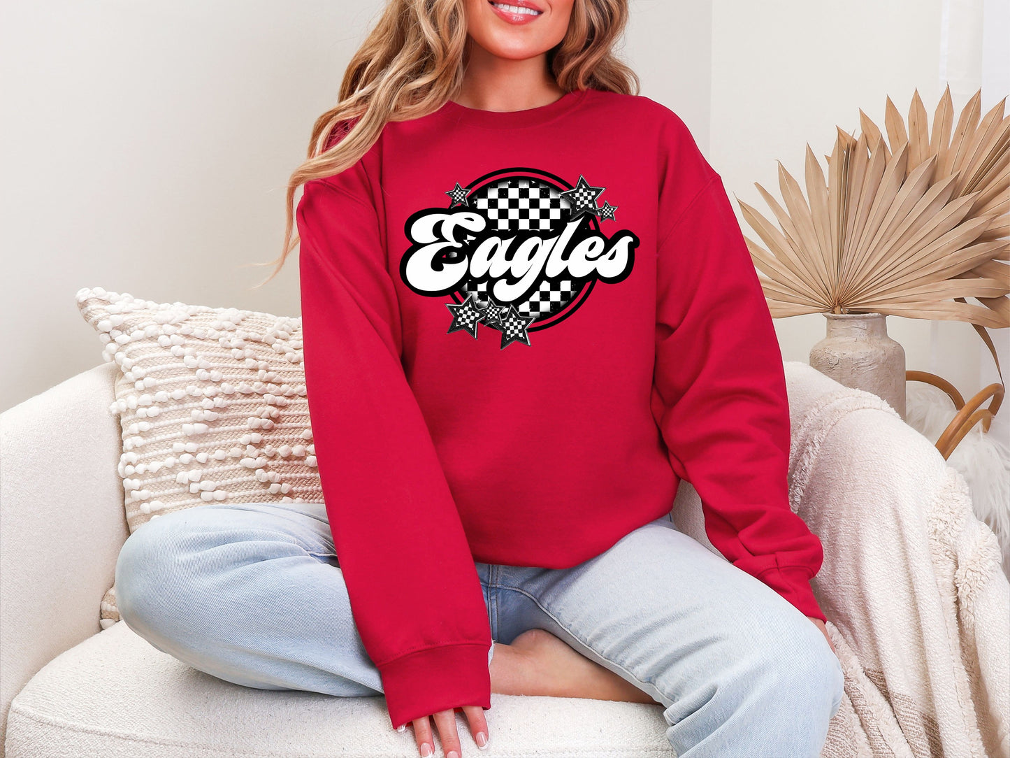 Eagles Checkered Star