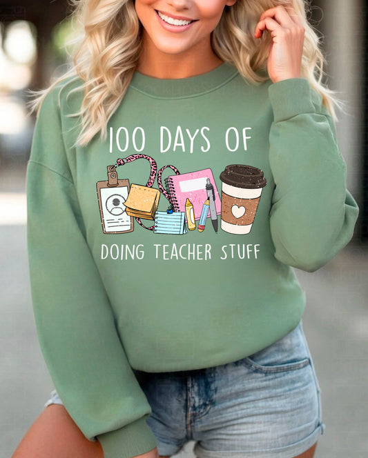 100 days of doing teacher stuff