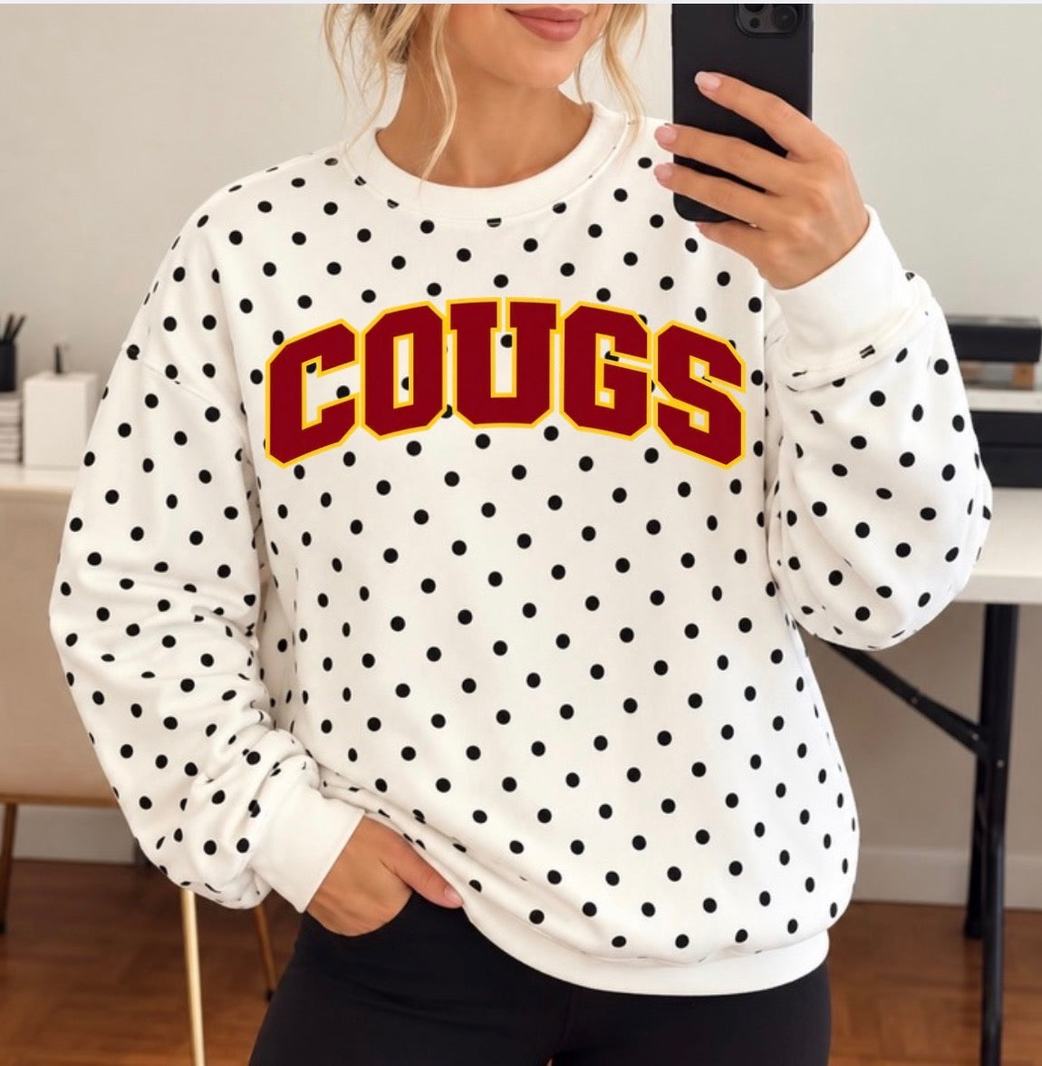 Cougs Polka Vibe