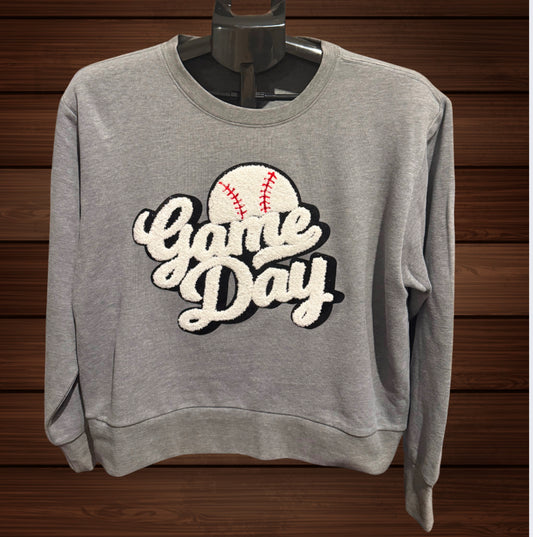 Game Day Baseball Patch Next Level Crop