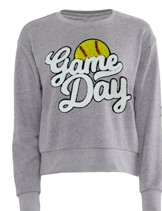 Game Day Softball Patch Next Level Crop