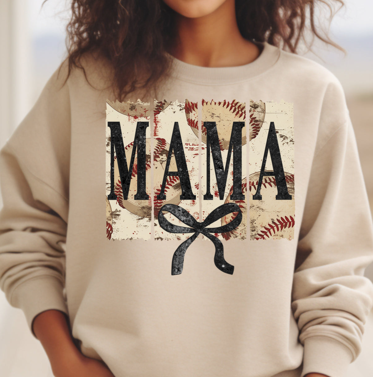 Vintage Baseball Mama