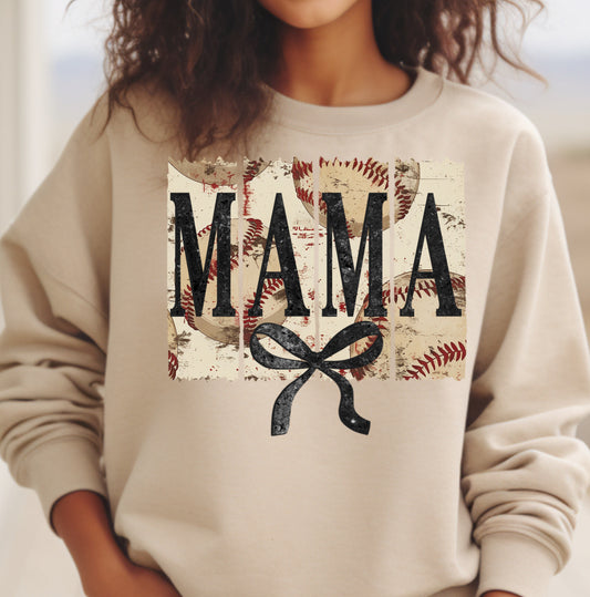 Vintage Baseball Mama