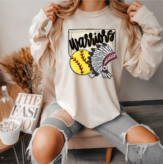 Warriors Softball Home Plate