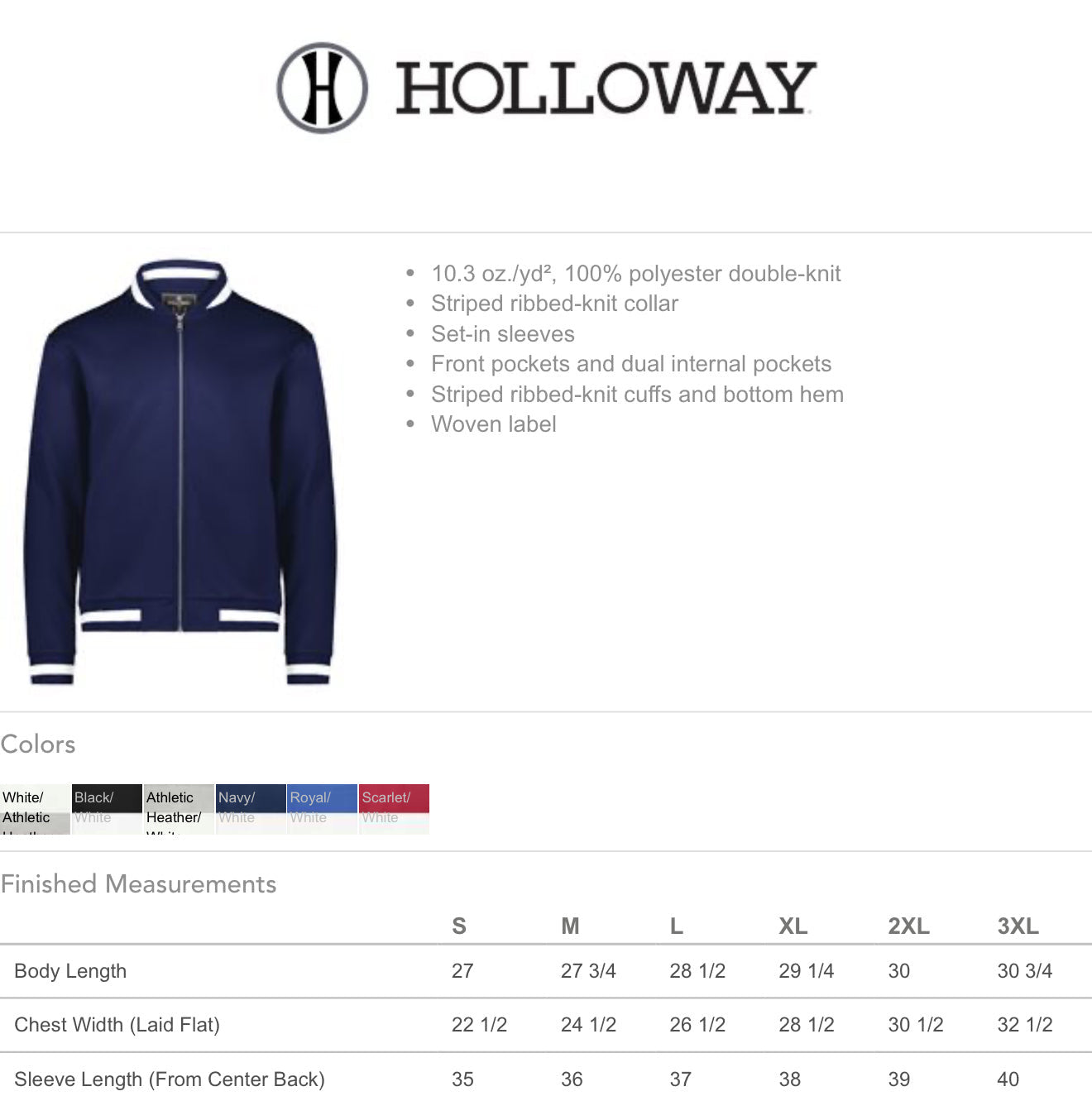 Calumet Chieftains Holloway Jacket